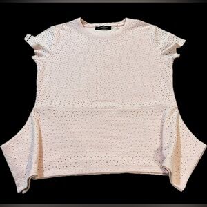 Ivanka Trump | Pretty Pink Stretchy Fit & Flare Blouse